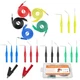 22PCS Back Probe Kit |15 Pcs 30V Back Probe Pin | 5 Pcs 4mm Banana Plug to Al...