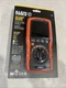 KLEIN TOOLS MM450 Slim Digital Multimeter,LCD,1.1" L,600 V 801GH4