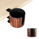 Luxury 2pcs Desk Cup Holder, Tool-Free Clamp On Desk Cup Holder, Fits 40oz Tu...