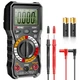 ANENG Digital Multimeter with Case,DC AC Voltmeter,Ohm Volt Amp Black
