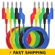 Sumnacon 5pcs Banana to Banana Plug Test Lead Set, 4mm, 1000V/15A