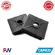 Camco RV Bumper Caps- Black 2-Pack (E/F) 40303