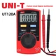 UNI-T UT120A Pocket Size Type Auto-range DMM Digital Multimeter DC / AC VoltaKd