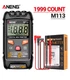 ANENG M113 Inteligent Multimeter 1999 Count Digital AC/DC Voltage Meter