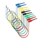 Sumnacon 10Pcs Test Hook to Male Jumper Wires - 26 AWG Binding Post ULSMC00714