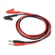 2Pcs Alligator Clips Electrical, 4mm Banana Plug to Alligator Clip, Test Lead...