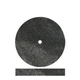 DEDECO CLASSIC RUBBER POLISHING WHEELS BLACK SQUARE EDGE HARD 5000 7/8" x 1/8" 