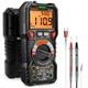 KAIWEETS Digital Multimeter TRMS 6000 Counts Voltmeter 6000 counts, black 