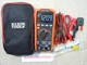 KLEIN TOOLS MM720 TRMS MULTIMETER WITH ACCESSORIES + KLEIN CASE - 1166430.