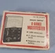 Vintage Micronta 8-Range Multitester Model 22-027U NEW 